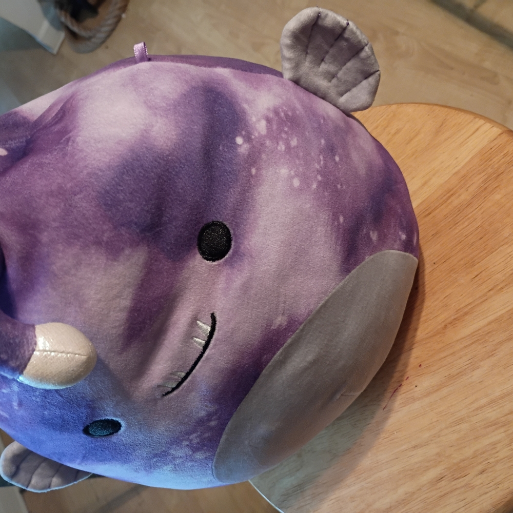 Purple Narwhal Plush Toy